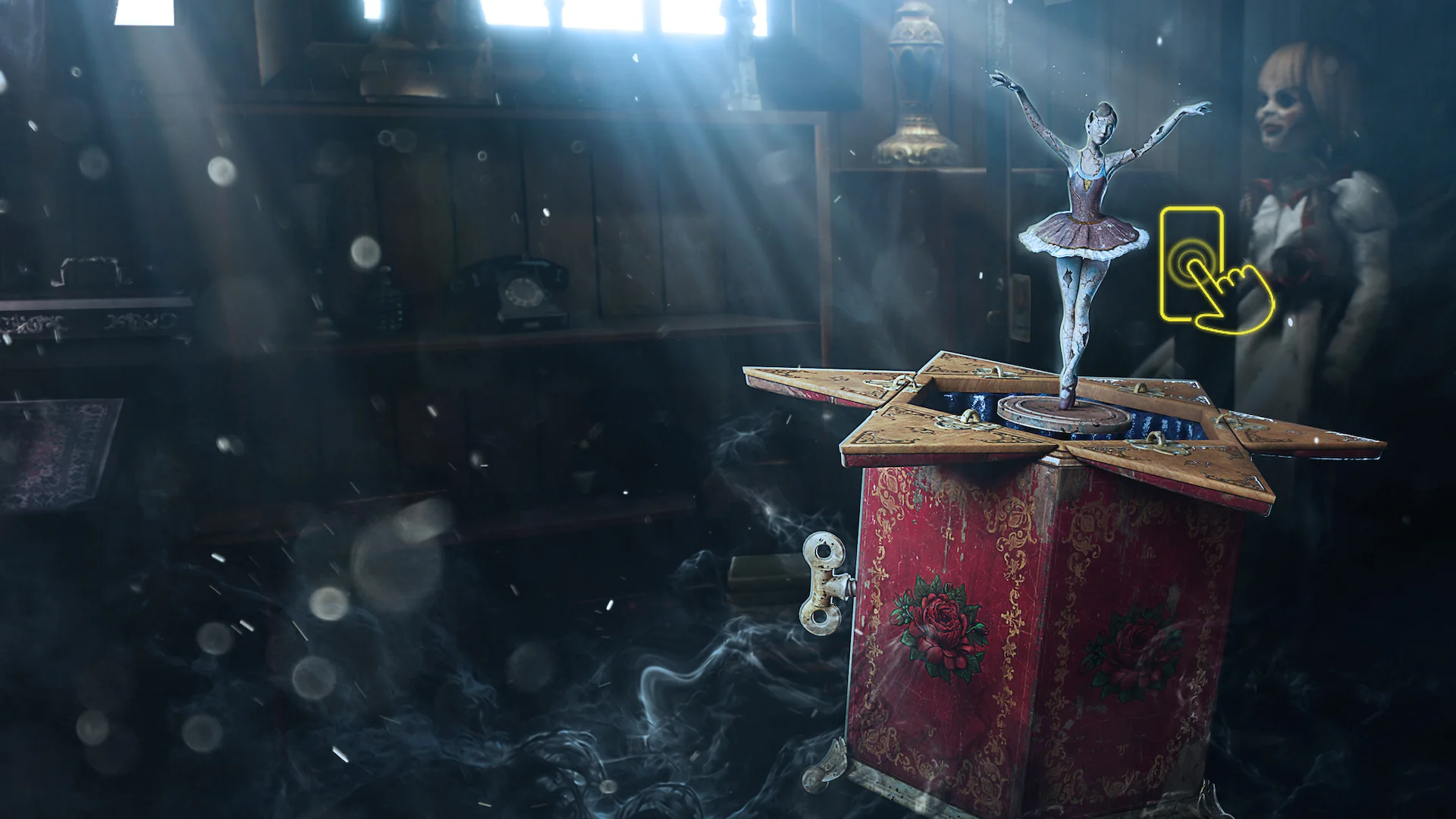 Spiel starten | Conjuring: Stillschweigen | Über Fernsehgerät oder ...